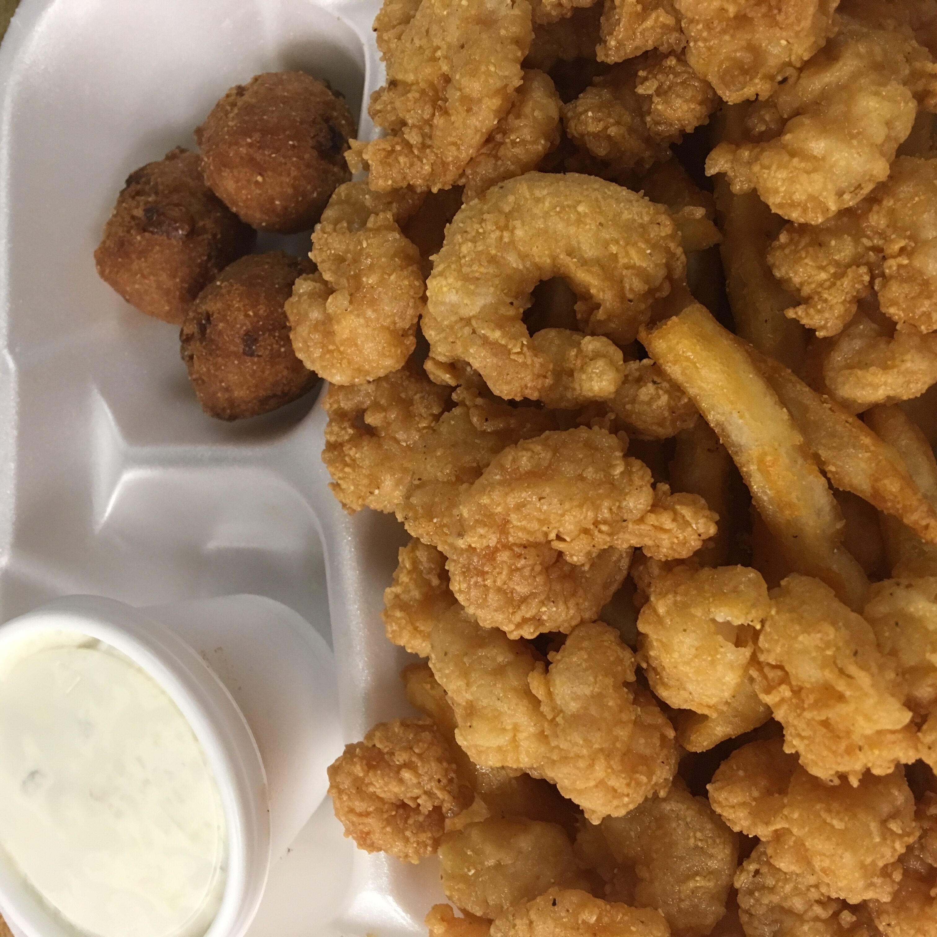 Popcorn Shrimp Plate